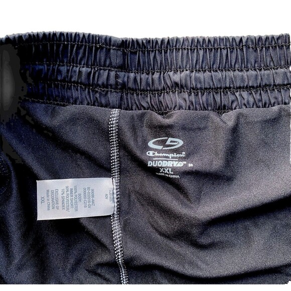 Champion Women’s Running Shorts, Quickdry, Bike Shorts Beneath, Size: XXL Black - Picture 6 of 7